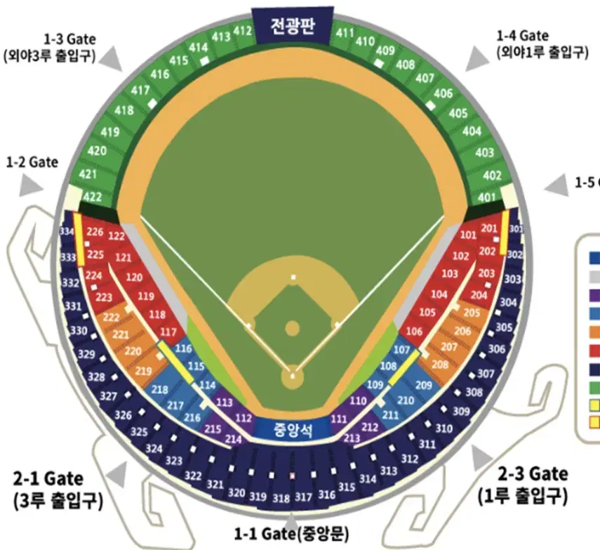 5/19 롯데 두산전 3연석 양도